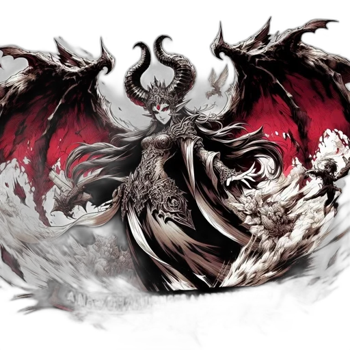 dragon, concept art, fantasy art, pixel art transparent PNG cut-out