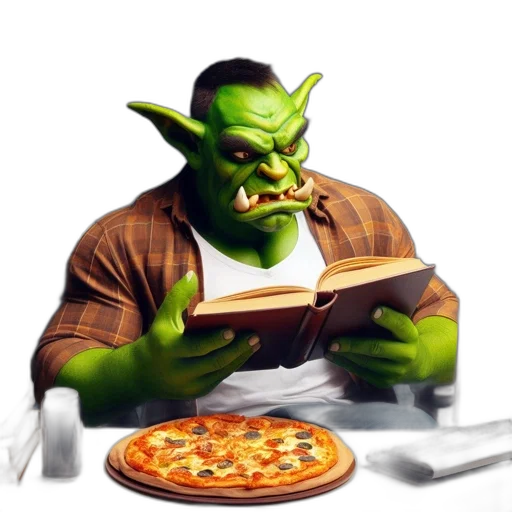 food, concept art, comic book art, fantasy art transparent PNG cut-out