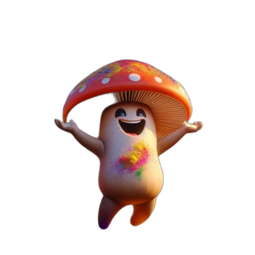 hat, creature, staff, animal transparent PNG cut-out