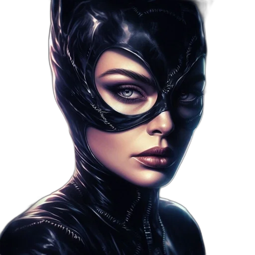 mask, face, comic book art, photorealistic transparent PNG cut-out