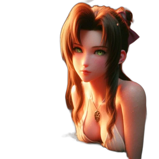 staff, face, dress, 3d render transparent PNG cut-out
