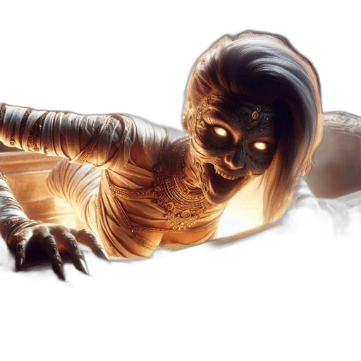 creature, mask, face, hair transparent PNG cut-out