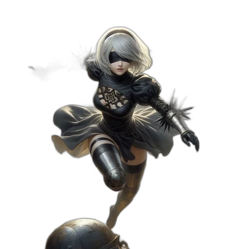 staff, weapon, robot, sword transparent PNG cut-out