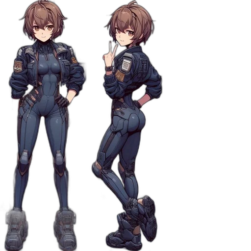 jacket, robot, weapon, concept art transparent PNG cut-out