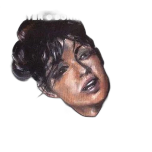 face, mask, creature, hair transparent PNG cut-out