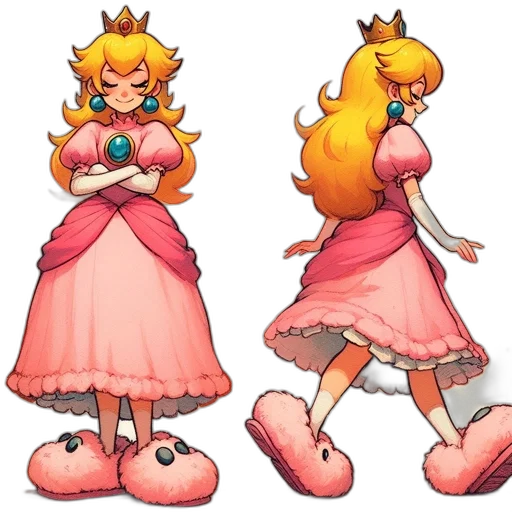 dress, crown, concept art, pixel art transparent PNG cut-out