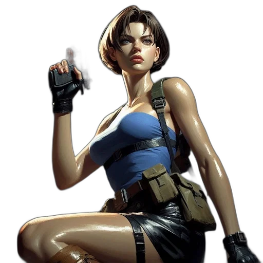 weapon, concept art, comic book art, cyberpunk transparent PNG cut-out