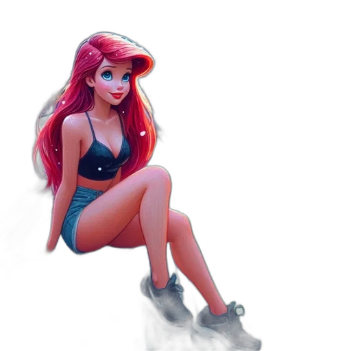 shoes, concept art, fantasy art, 3d render transparent PNG cut-out