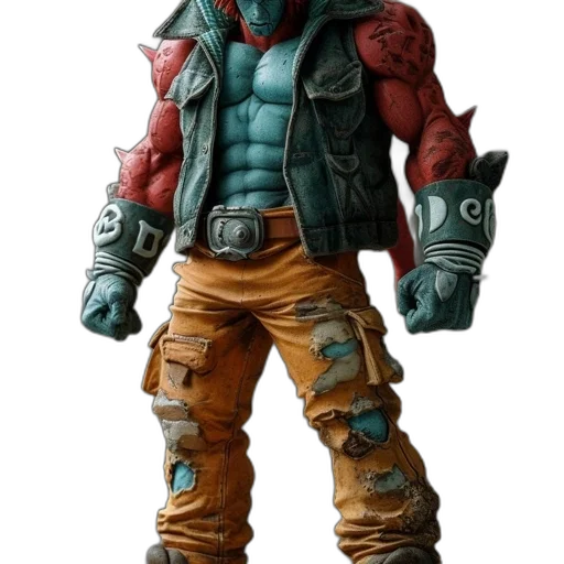 jacket, concept art, comic book art, cyberpunk transparent PNG cut-out