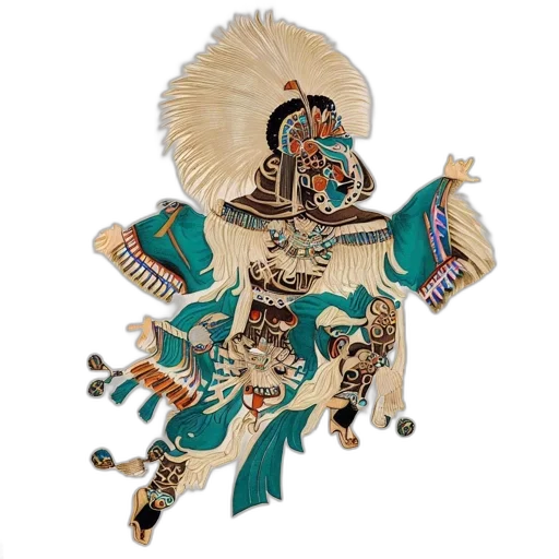 mask, jewelry, staff, crown transparent PNG cut-out