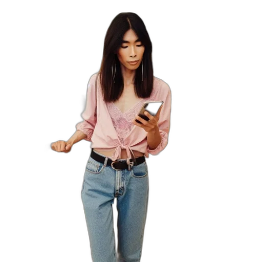 staff, jacket, jewelry, dress transparent PNG cut-out