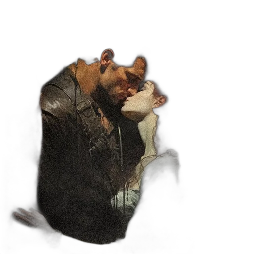 jacket, animal, mask, creature transparent PNG cut-out