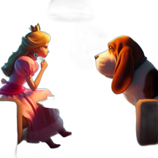 crown, dress, furniture, animal transparent PNG cut-out