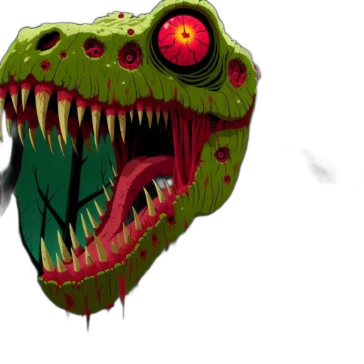 creature, dragon, mask, concept art transparent PNG cut-out