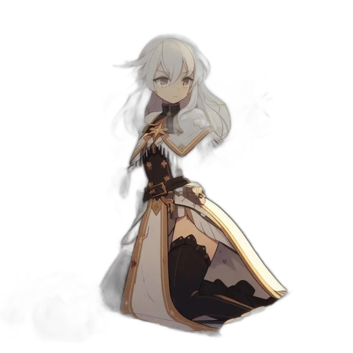 dress, sword, staff, weapon transparent PNG cut-out