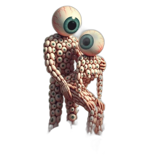 creature, robot, jewelry, staff transparent PNG cut-out