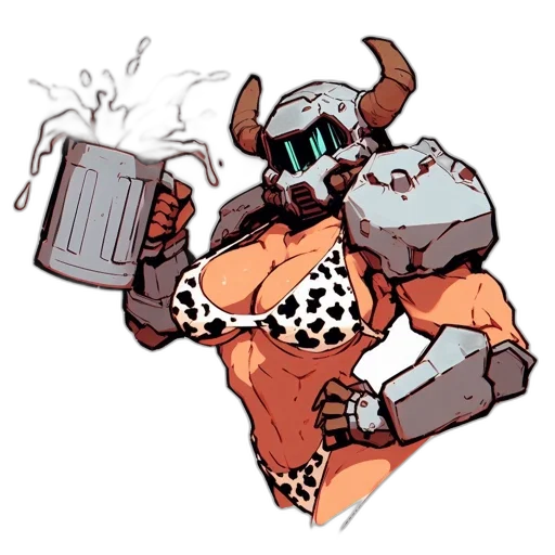 robot, concept art, comic book art, cyberpunk transparent PNG cut-out