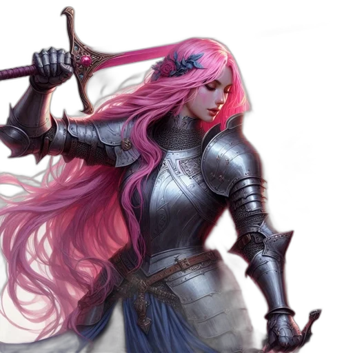 sword, fantasy art, concept art, comic book art transparent PNG cut-out