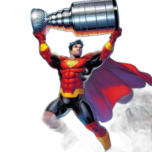 comic book art, concept art, superhero, lifts transparent PNG cut-out