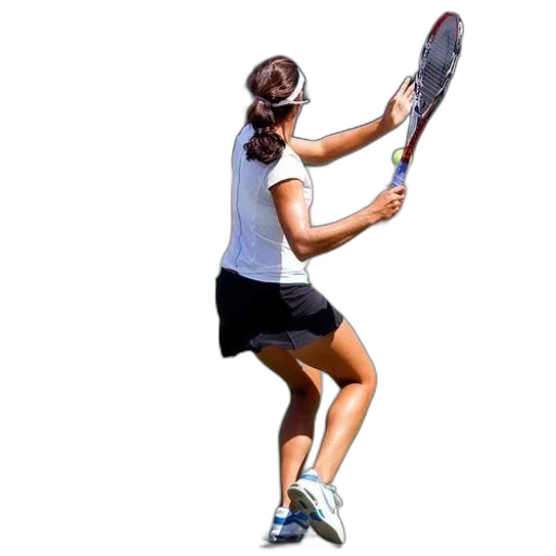 staff, photorealistic, female, tennis transparent PNG cut-out