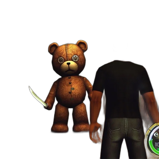 staff, creature, 3d render, concept art transparent PNG cut-out