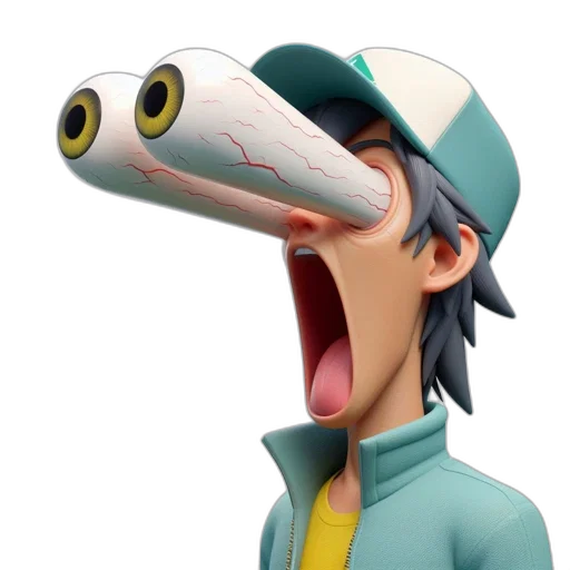 hat, staff, face, mask transparent PNG cut-out