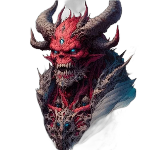 dragon, mask, face, creature transparent PNG cut-out