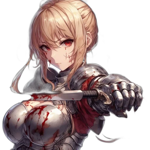 weapon, sword, staff, anime transparent PNG cut-out