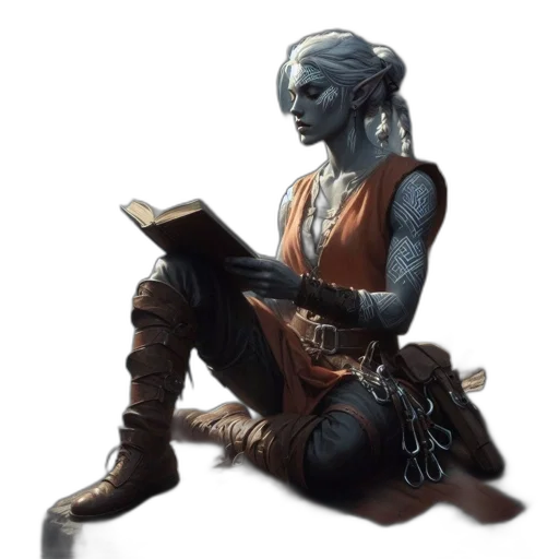 staff, fantasy art, concept art, comic book art transparent PNG cut-out
