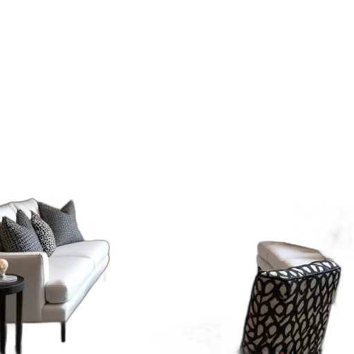 furniture, 3d render, photorealistic, concept art transparent PNG cut-out