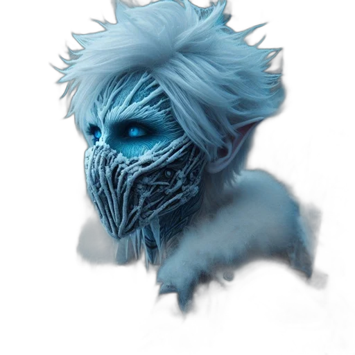 mask, creature, face, dragon transparent PNG cut-out