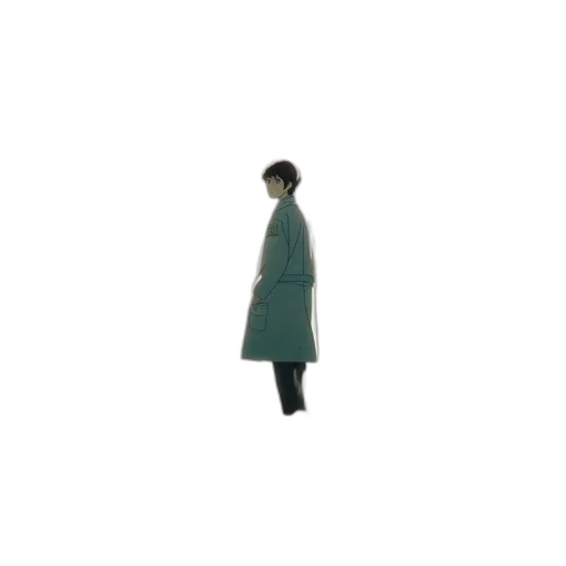 jacket, dress, staff, umbrella transparent PNG cut-out