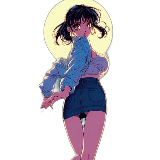 jacket, dress, staff, umbrella transparent PNG cut-out