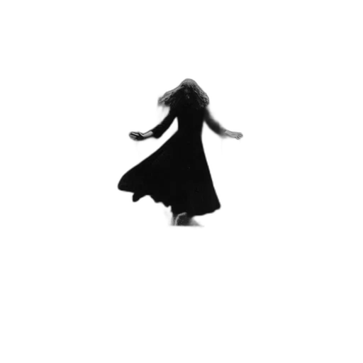 dress, creature, hair, shoes transparent PNG cut-out