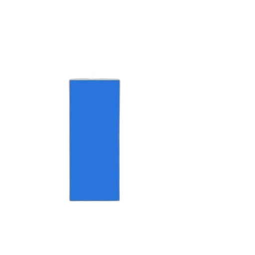 robot, pixel art, blue, monochrome transparent PNG cut-out