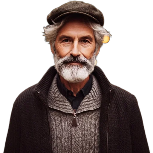 hat, face, jacket, mask transparent PNG cut-out
