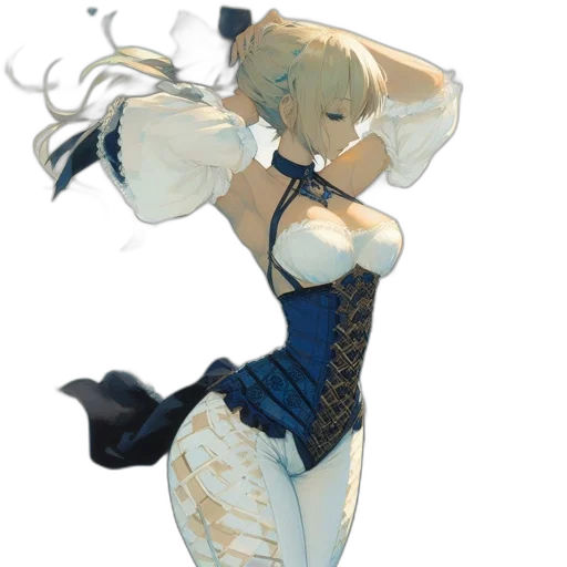 dress, staff, weapon, concept art transparent PNG cut-out