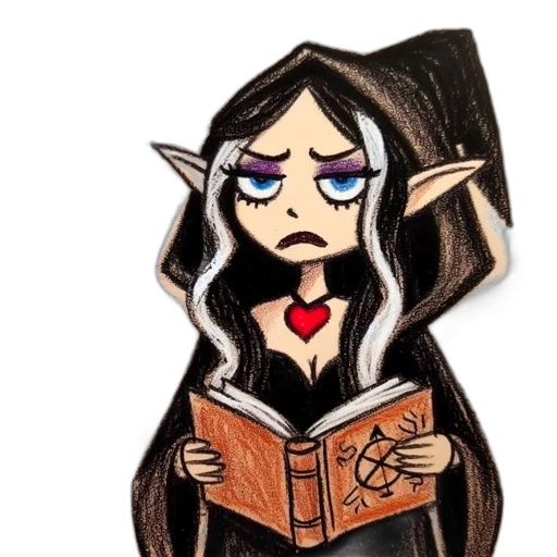 staff, fantasy art, concept art, pixel art transparent PNG cut-out
