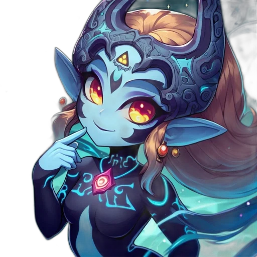 staff, mask, dragon, creature transparent PNG cut-out