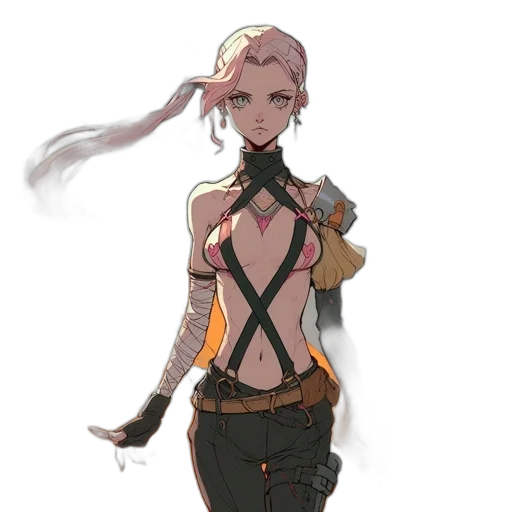 staff, jacket, weapon, sword transparent PNG cut-out