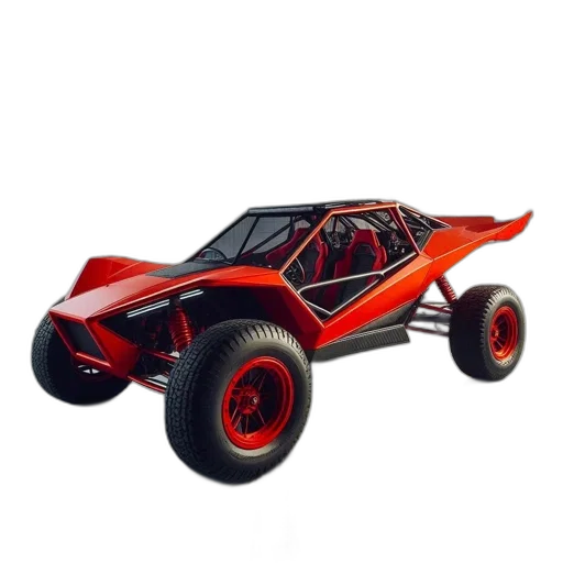 car, 3d render, concept art, photorealistic transparent PNG cut-out