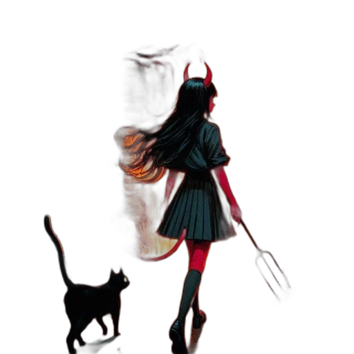 dress, creature, mask, concept art transparent PNG cut-out
