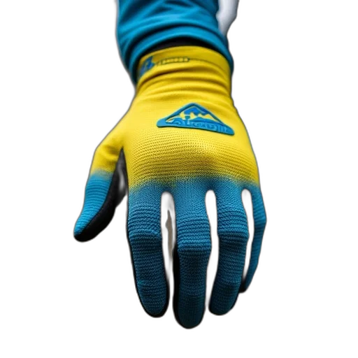 3d render, mountain, biking, gloves transparent PNG cut-out