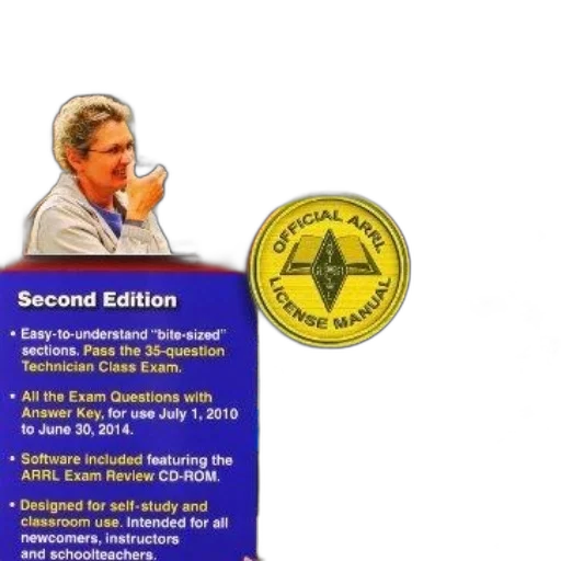 cover, ham, radio, license transparent PNG cut-out