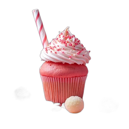 food, 3d render, photorealistic, candy transparent PNG cut-out