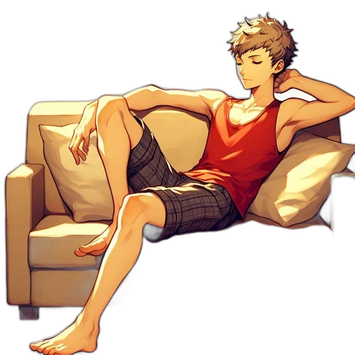 furniture, pixel art, anime, cartoon transparent PNG cut-out