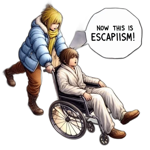 comic book art, concept art, anime, pixel art transparent PNG cut-out