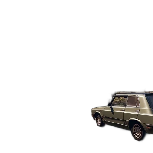 car, weapon, animal, 3d render transparent PNG cut-out