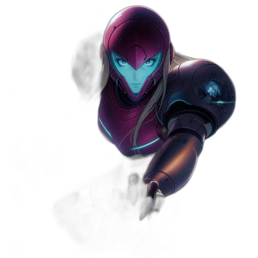 robot, mask, weapon, face transparent PNG cut-out