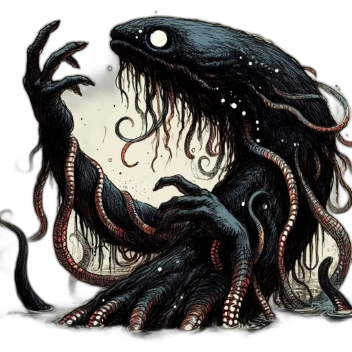 creature, animal, hair, concept art transparent PNG cut-out